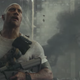 At this point in the movie, the Rock had been shot relatively recently and just like, shook it off.